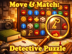 Гульня Move & Match: Detective Puzzle