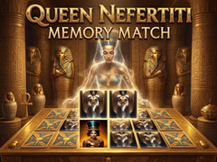 Гульня Queen Nefertiti Memory Match