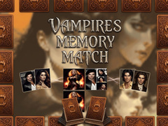 Гульня Vampires Memory Match