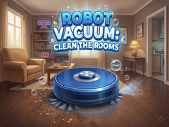 Гульня Robot Vacuum: Clean the Rooms