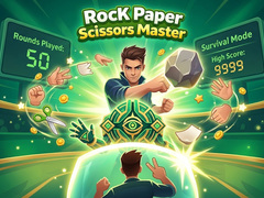 Гульня Rock Paper Scissors Master