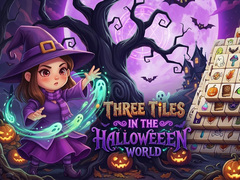 Гульня The Three Tiles in the Halloween World