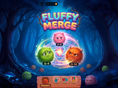 Гульня Fluffy Merge