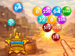 Гульня Number Bubble Shooter Wild West