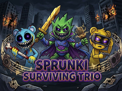 Гульня Sprunki Surviving Trio