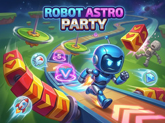 Гульня Robot Astro Party