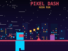 Гульня Pixel Dash Neon Run