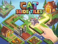 Гульня Cat Slide Tiles