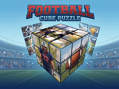 Гульня Football Cube Puzzle