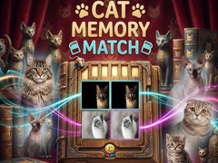 Гульня Cat Memory Match