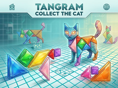 Гульня Tangram Collect the cat