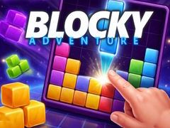 Гульня Blocky Adventure
