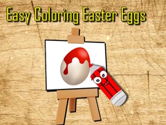 Гульня Easy Easter Coloring Eggs
