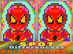 Гульня Spot the Differences Color Madness 