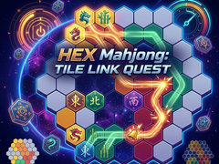 Гульня Hex Connect Mahjong