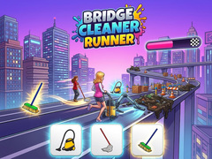 Гульня Bridge Cleaner Runner