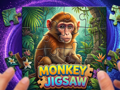 Гульня Monkey Jigsaw