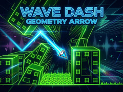 Гульня Wave Dash: Geometry Arrow