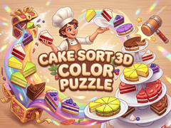 Гульня Cake Sort 3D Color Puzzle