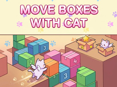 Гульня Move Boxes with Cat