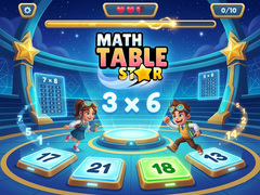 Гульня Math Table Star