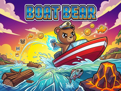 Гульня Boat Bear