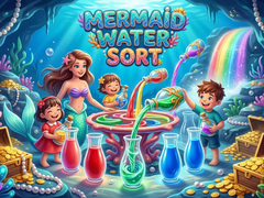 Гульня Mermaid Water Sort