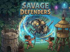 Гульня Savage Defenders