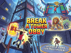 Гульня Break a Tower Obby