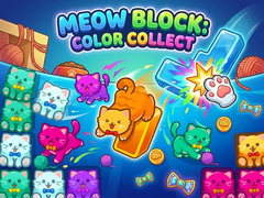 Гульня Meow Block: Color Collect