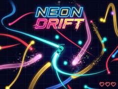 Гульня Neon Drift.io