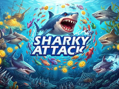 Гульня Sharky Attack