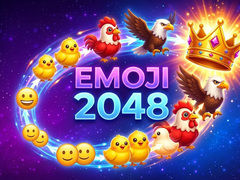 Гульня Emoji 2048