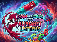 Гульня Draw and Color the Alphabet Letters