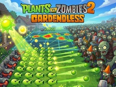 Гульня Plants vs Zombies 2 Gardendless