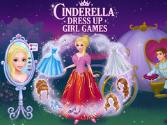 Гульня Cinderella Dress Up Girl Games