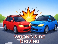 Гульня Wrong Side Driving 