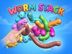 Гульня Worm Stack