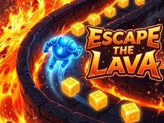 Гульня Escape the lava
