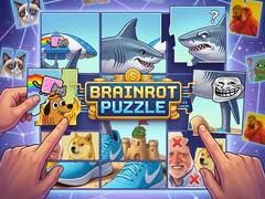 Гульня Brainrot Puzzle