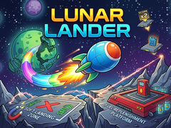 Гульня Lunar Lander