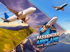 Гульня Passenger Airplane game simulator