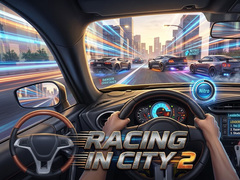 Гульня Racing in City 2