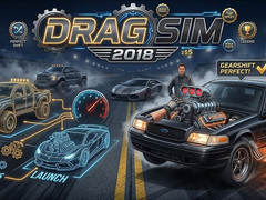 Гульня Drag Sim 2018