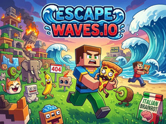 Гульня EscapeWaves.io