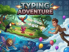 Гульня Typing Adventure