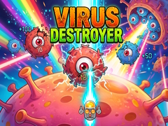Гульня Virus Destroyer