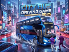 Гульня City Bus Driving game 2025