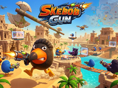 Гульня Skebob Gun