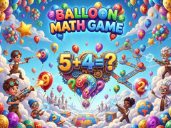 Гульня Balloon Math Game